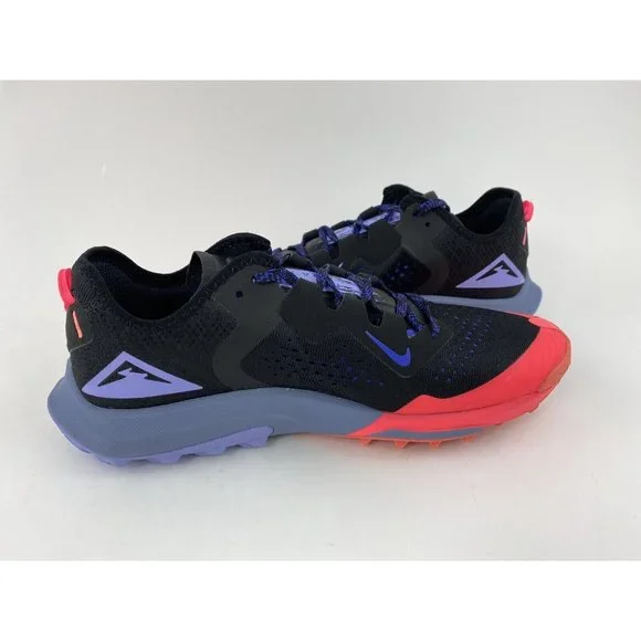 NEW Nike Air Zoom Terra Kiger 7 Black Red Purple Women's Trail Running Shoes - Picture 11 of 11